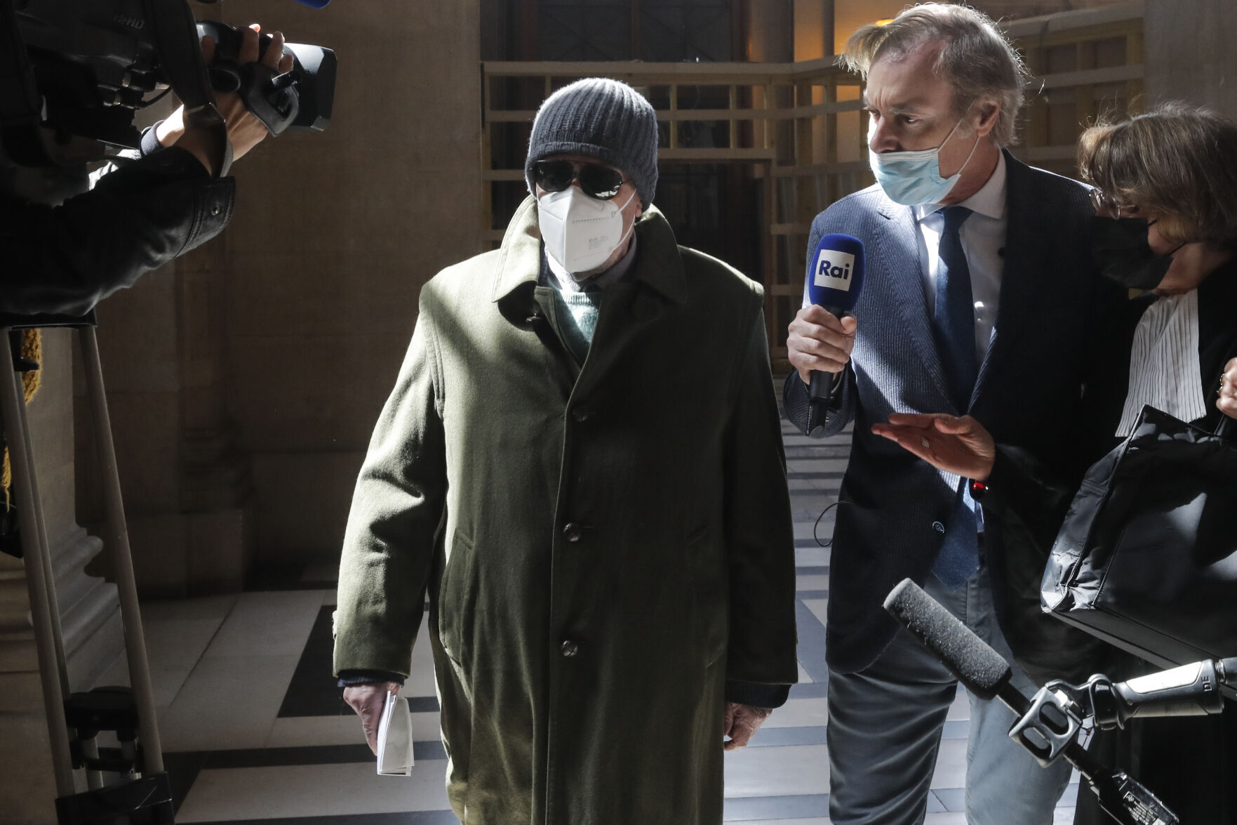 APTOPIX France Italy Arrests
